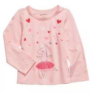 🔥 2/$10 Pink Dancing Unicorn Tee